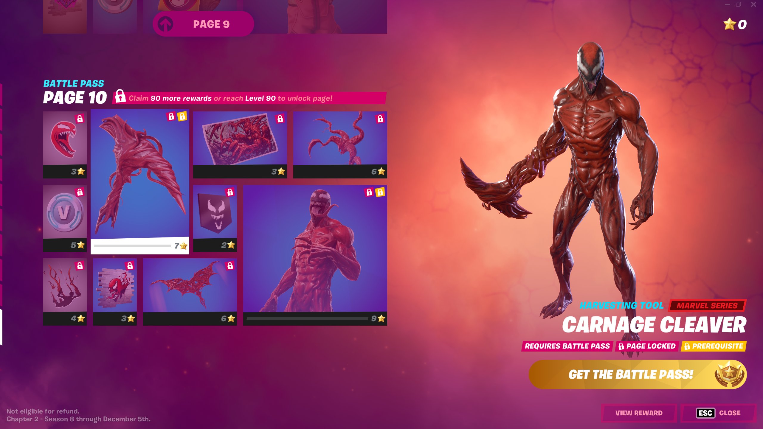 The Entire Battle Pass For Fortnite Season 8 Consecutively All Levels And Details Exrode Com