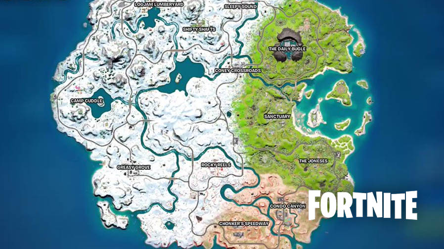 The snow in Fortnite has officially started to melt. From now on there ...