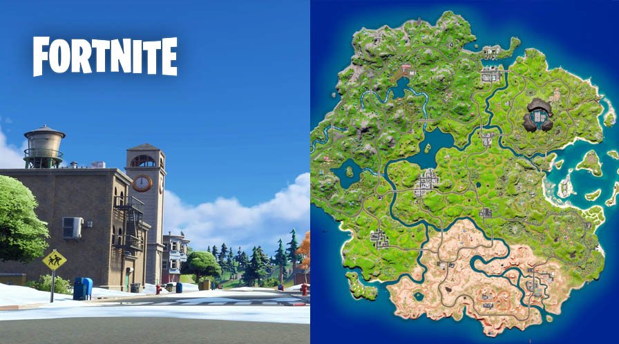 First look at the changed map in Fortnite. The return of the Tilted ...