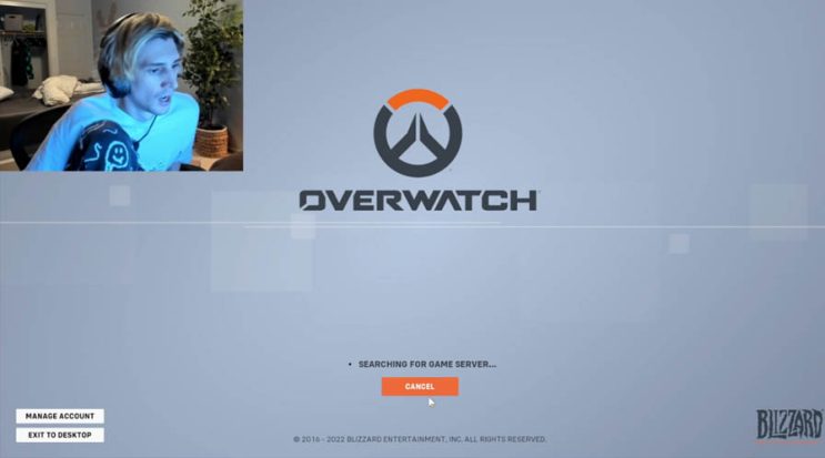 Xqc Accidentally Turned On Overwatch 2 This Is How Logging Into A Test Server Looks Like Exrode Com