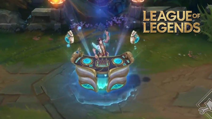 Presentation of new skins for LoL. Ocean Song Yone, Nidalee, Seraphine