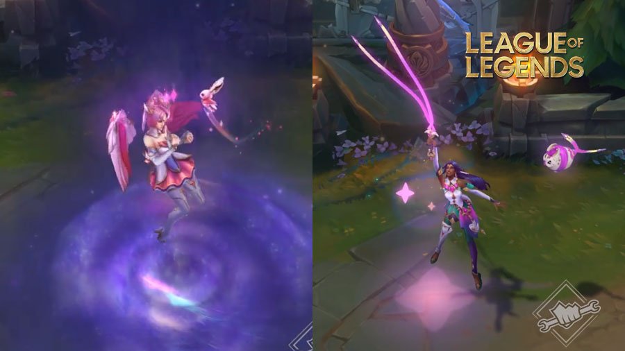 Showcasing the latest Star Guardian skins from LoL - Nilah, Kai'Sa