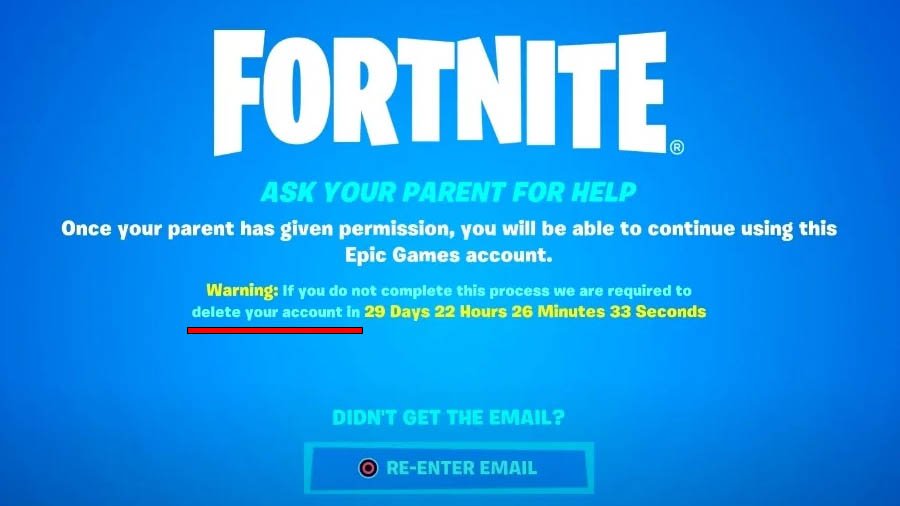 Epic gives Fortnite players 30 days to complete age verification or ...