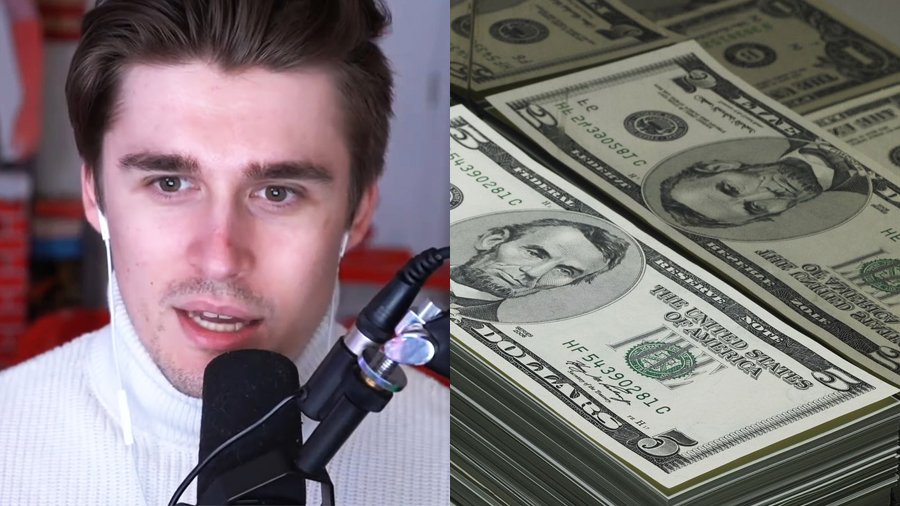 How much does one of the world's biggest streamers earn after moving to