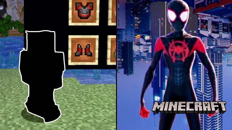 Mojang's Minecraft update was inspired by Spiderman? Armor like Miles ...