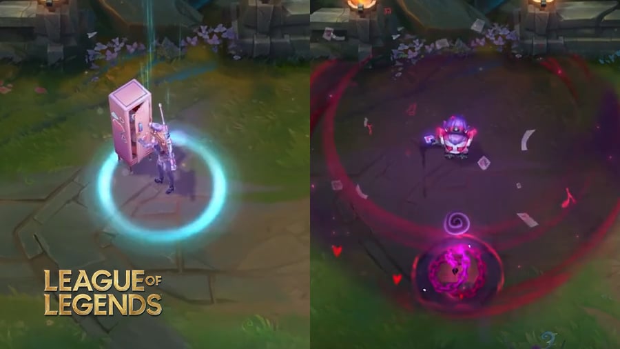 LoL revela skins de Dia dos Namorados para Caitlyn, Vi e Amumu